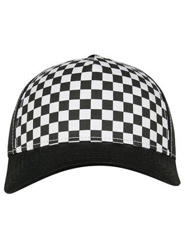 FLE-6506CB-Checkerboard Retro Trucker